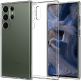 Spigen Liquid Crystal Case - тънък силиконов (TPU) калъф за Samsung Galaxy S23 Ultra (прозрачен)  1