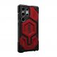 Urban Armor Gear Monarch Pro Case - удароустойчив хибриден кейс за Samsung Galaxy S23 Ultra (черен-червен) 2