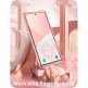 i-Blason Cosmo SupCase Protective Case - удароустойчив хибриден кейс с вграден протектор за дисплея за Samsung Galaxy S23 Ultra (бял) 6