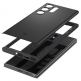 Spigen Thin Fit Case - качествен тънък матиран кейс за Samsung Galaxy S23 Ultra (черен) 8
