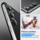 Spigen Optik Pro tR Ez Fit Lens Protector 2 Pack - 2 комплекта предпазни стъклени лещи за камерата на Samsung Galaxy S23, Galaxy S23 Plus (черен) 10