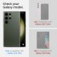 Spigen Optik Pro tR Ez Fit Lens Protector 2 Pack - 2 комплекта предпазни стъклени лещи за камерата на Samsung Galaxy S23 Ultra (черен) 8