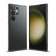 Ringke Fusion Crystal Case - хибриден удароустойчив кейс за Samsung Galaxy S23 Ultra (черен-прозрачен) 1