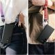 Ringke Fusion Crystal Case - хибриден удароустойчив кейс за Samsung Galaxy S23 Ultra (черен-прозрачен) 6