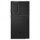 Spigen Optik Armor Case - тънък качествен силиконов (TPU) калъф с капак за камерата за Samsung Galaxy S23 Ultra (черен) 1