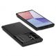 Spigen Optik Armor Case - тънък качествен силиконов (TPU) калъф с капак за камерата за Samsung Galaxy S23 Ultra (черен) 9