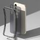 Ringke Fusion Crystal Case - хибриден удароустойчив кейс за Samsung Galaxy S23 Plus (черен-прозрачен) 5