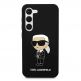 Karl Lagerfeld Liquid Silicone Ikonik NFT Case - дизайнерски силиконов кейс за Samsung Galaxy S23 (черен) 5