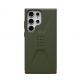 Urban Armor Gear Civilian Case - удароустойчив хибриден кейс за Samsung Galaxy S23 Ultra (зелен) 2