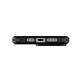 Urban Armor Gear Civilian MagSafe Case - удароустойчив хибриден кейс с MagSafe за iPhone 15 Pro Max (черен) 2