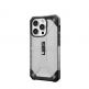 Urban Armor Gear Plasma Case - удароустойчив хибриден кейс за iPhone 15 Pro (прозрачен) 6
