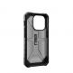 Urban Armor Gear Plasma Case - удароустойчив хибриден кейс за iPhone 15 Pro (черен-прозрачен) 14