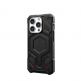 Urban Armor Gear Monarch Pro Kevlar Case - удароустойчив хибриден кейс с MagSafe за iPhone 15 Pro (черен-кевлар) 2
