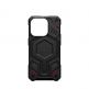 Urban Armor Gear Monarch Pro Kevlar Case - удароустойчив хибриден кейс с MagSafe за iPhone 15 Pro (черен-кевлар) 11