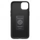 Spigen Thin Fit Case - качествен тънък матиран кейс за iPhone 15 (черен) 2