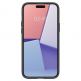 Spigen Thin Fit Case - качествен тънък матиран кейс за iPhone 15 (черен) 3