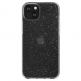Spigen Liquid Crystal Glitter Case - тънък силиконов (TPU) калъф за iPhone 15 (прозрачен)  1