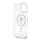 Karl Lagerfeld IML Choupette Magsafe Case - дизайнерски силиконов кейс с Magsafe за iPhone 15 (прозрачен) 6