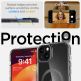 Spigen Ultra Hybrid MagSafe Case - хибриден кейс с висока степен на защита с MagSafe за iPhone 15 (прозрачен-карбонов)  10