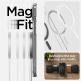 Spigen Ultra Hybrid MagSafe Case - хибриден кейс с висока степен на защита с MagSafe за iPhone 15 (прозрачен-карбонов)  11