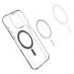 Spigen Ultra Hybrid MagSafe Case - хибриден кейс с висока степен на защита с MagSafe за iPhone 15 Pro (прозрачен-карбонов)  6