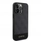 Guess PU 4G Stripe MagSafe Leather Hard Case - дизайнерски кожен кейс с MagSafe за iPhone 15 Pro Max (черен) 3