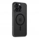 Tactical MagForce Hyperstealth Cover - хибриден удароустойчив кейс с MagSafe за iPhone 15 Pro Max (черен) 1