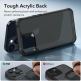 ESR Air Armor Case - хибриден удароустойчив кейс за iPhone 15 (черен-мат) 4