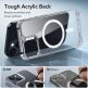 ESR Air Armor HaloLock MagSafe Case - хибриден удароустойчив кейс с MagSafe за iPhone 15 Plus (прозрачен) 5