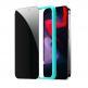 ESR Privacy Full Cover Tempered Glass - калено стъклено защитно покритие с определен ъгъл на виждане за дисплея на iPhone 15 Pro (черен-прозрачен) 3