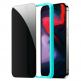 ESR Privacy Full Cover Tempered Glass - калено стъклено защитно покритие с определен ъгъл на виждане за дисплея на iPhone 15 Pro Max (черен-прозрачен) 4
