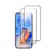 ESR 3D Full Cover Tempered Glass 2 Pack - 2 броя калени стъклени защитни покрития за дисплея на iPhone 15 (черен-прозрачен) 4