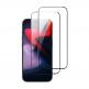 ESR 3D Full Cover Tempered Glass 2 Pack - 2 броя калени стъклени защитни покрития за дисплея на iPhone 15 Pro Max (черен-прозрачен) 3