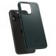 Spigen Thin Fit Case - качествен тънък матиран кейс за iPhone 15 Pro (зелен) 8