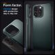 Spigen Thin Fit Case - качествен тънък матиран кейс за iPhone 15 Pro (зелен) 11