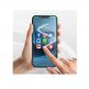 GrizzGlass SecretGlass Privacy Hybrid Screen Protector - хибридно защитно покритие с определен ъгъл на виждане за дисплея на iPhone 15 (прозрачно) 3