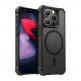ESR Air Armor HaloLock MagSafe Case - хибриден удароустойчив кейс с MagSafe за iPhone 15 Pro (черен-мат) 1
