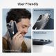 ESR Air Armor Case - хибриден удароустойчив кейс за iPhone 15 (прозрачен) 6