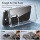 ESR Air Armor Case - хибриден удароустойчив кейс за iPhone 15 Pro (прозрачен) 4