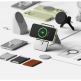 Ringke Liquid Silicone Magnetic Case - силиконов (TPU) калъф с MagSafe за iPhone 15 Pro Max (светлозелен) 4