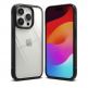 Ringke Fusion Bold Case - хибриден удароустойчив кейс за iPhone 15 Pro (черен-прозрачен) 2