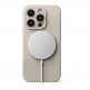 Ringke Liquid Silicone Magnetic Case - силиконов (TPU) калъф с MagSafe за iPhone 15 Pro (бежов) 2