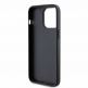 Karl Lagerfeld PU Saffiano Card Slot Metal Karl and Choupette Case - дизайнерски кожен кейс с отделение за карти за iPhone 15 Pro Max (черен) 5