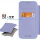 Dux Ducis Skin X Pro Magnetic Wallet Case - удароустойчив хибриден кожен кейс с отделение за карти и MagSafe за iPhone 15 (лилав-прозрачен) 10