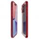 Spigen Ultra Hybrid MagSafe Case - хибриден кейс с висока степен на защита с MagSafe за iPhone 15 Pro Max (червен-мат)  7
