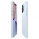 Spigen Thin Fit Case - качествен тънък матиран кейс за iPhone 15 Pro Max (светлосин) 7