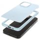 Spigen Thin Fit Case - качествен тънък матиран кейс за iPhone 15 Pro Max (светлосин) 9