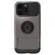 Spigen Slim Armor MagSafe Case - хибриден кейс с най-висока степен на защита с MagSafe за iPhone 15 Pro (тъмносив) 1