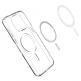 Spigen Ultra Hybrid MagSafe Case - хибриден кейс с висока степен на защита с MagSafe за iPhone 15 Pro (прозрачен-бял) 6