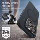 ESR Cloud Kickstand Halolock MagSafe Case - силиконов (TPU) калъф с MagSafe за iPhone 15 Pro Max (черен) 9